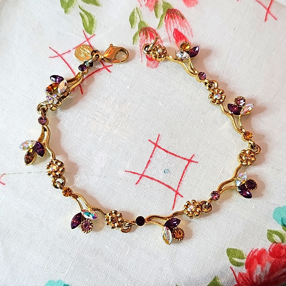 Kirks Folly Rhinestone Bracelet